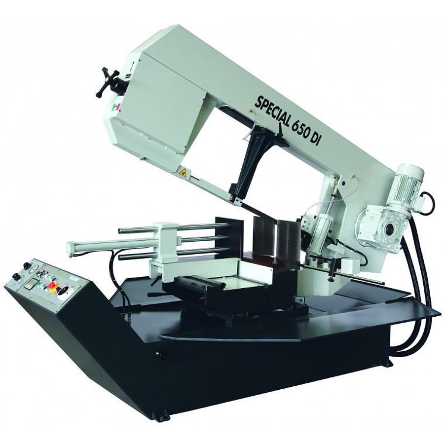 Used MACC 650 DI Horizontal Semi-automatic Double Mitre Bandsaw