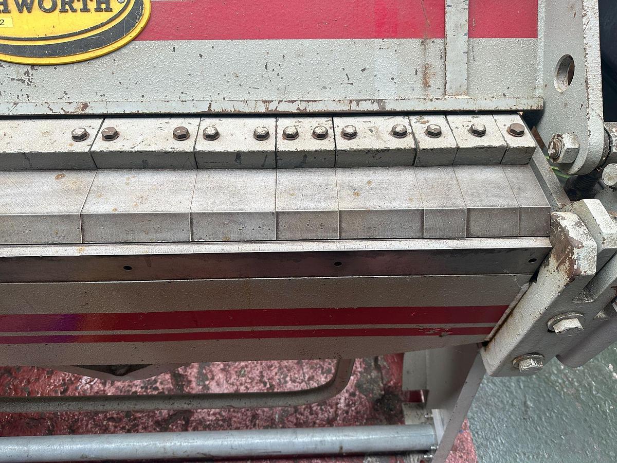 Used Morgan Rushworth BP50/16 Box & Pan Folder
