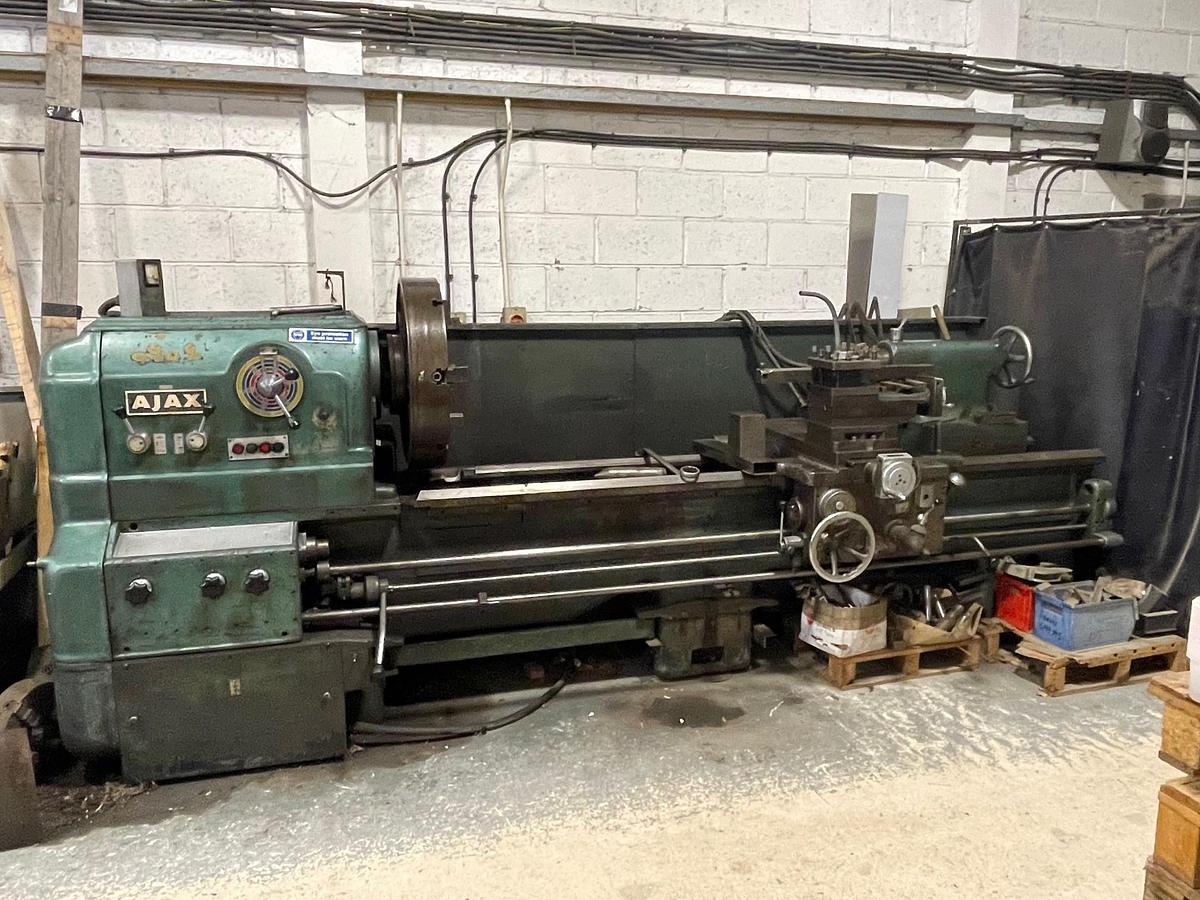 Used Ajax Gap Bed Centre Lathe