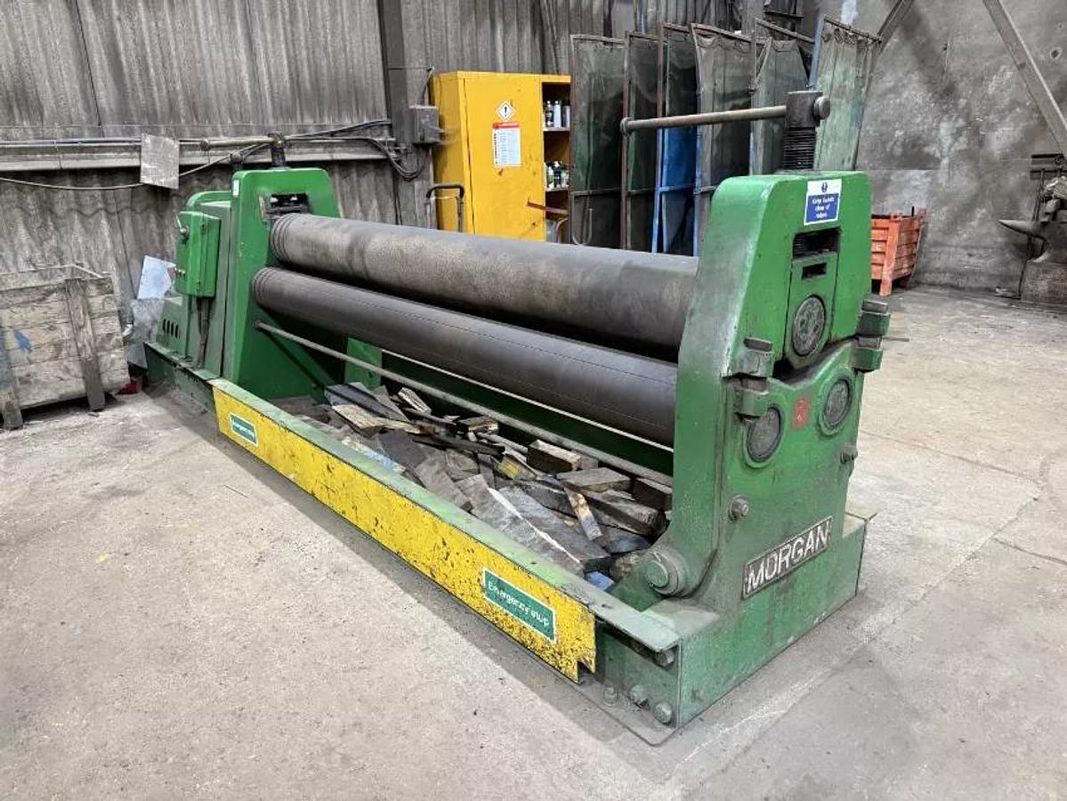 Used Morgan MBR 2500/10 Power Bending Rolls