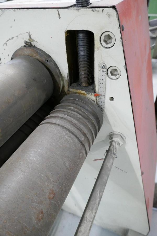 Used Morgan Rushworth TRTS 1300/3.2 Initial Pinch Bending Rolls