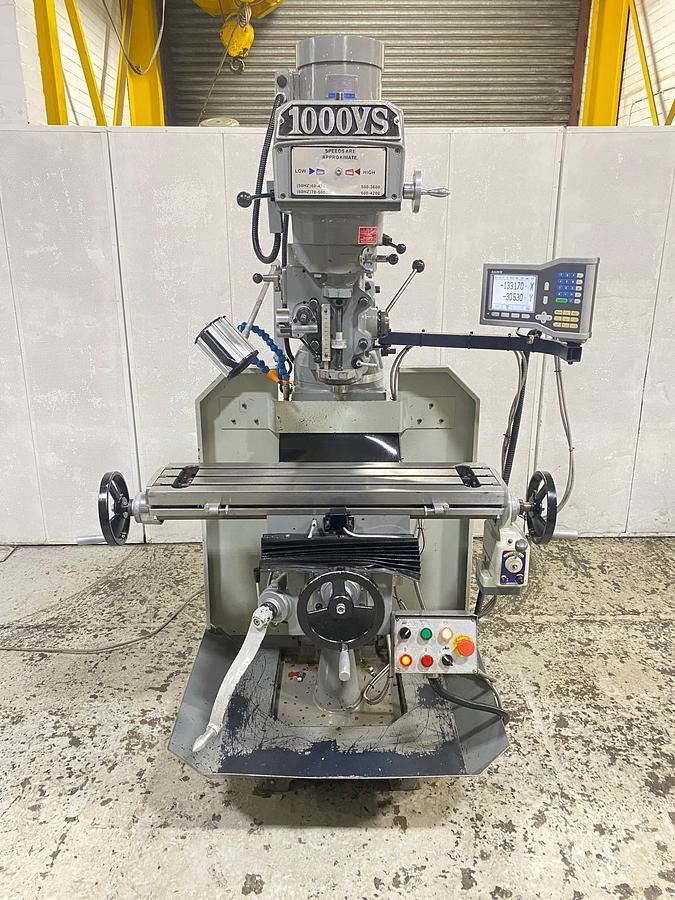 Used Europa 1000VS Turret Mill