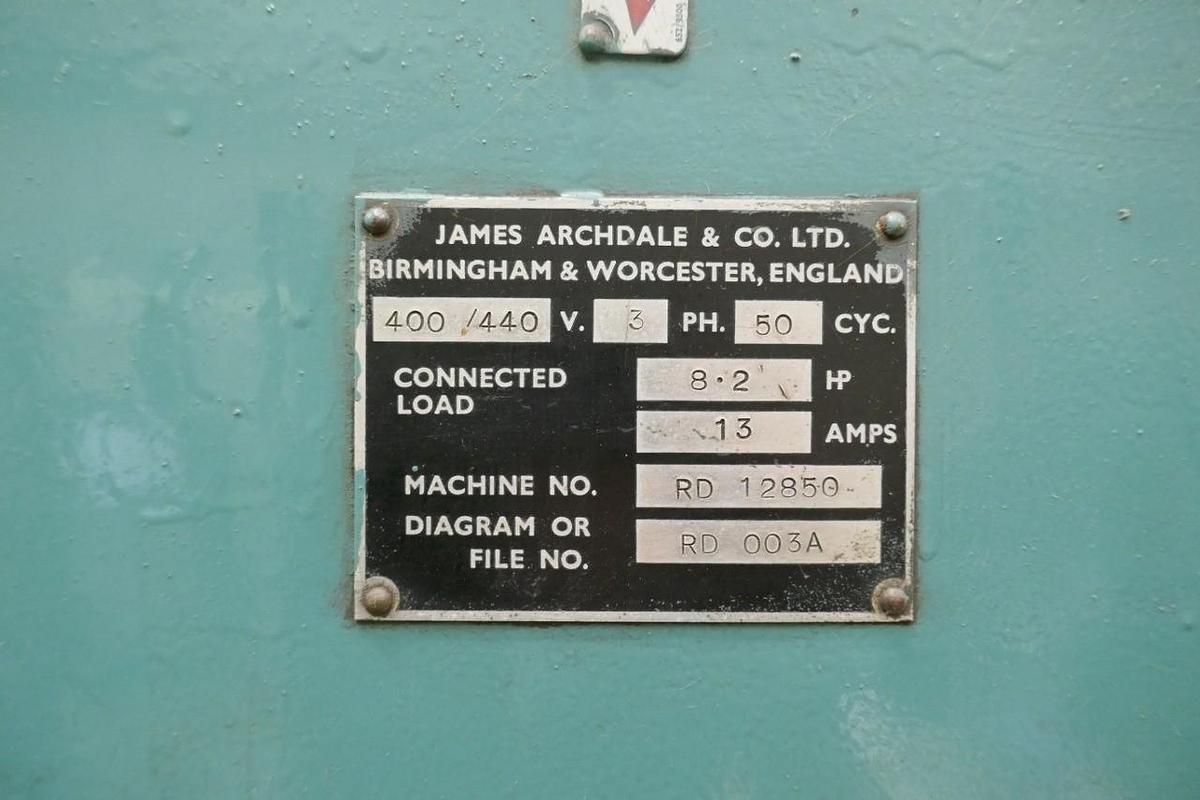 Used Archdale Radial Arm Drill