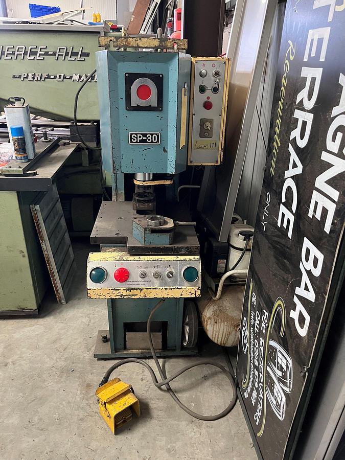 Used Amada SP30 Hydraulic Press