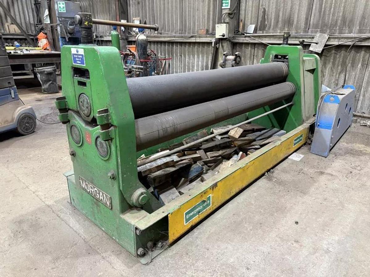 Used Morgan MBR 2500/10 Power Bending Rolls