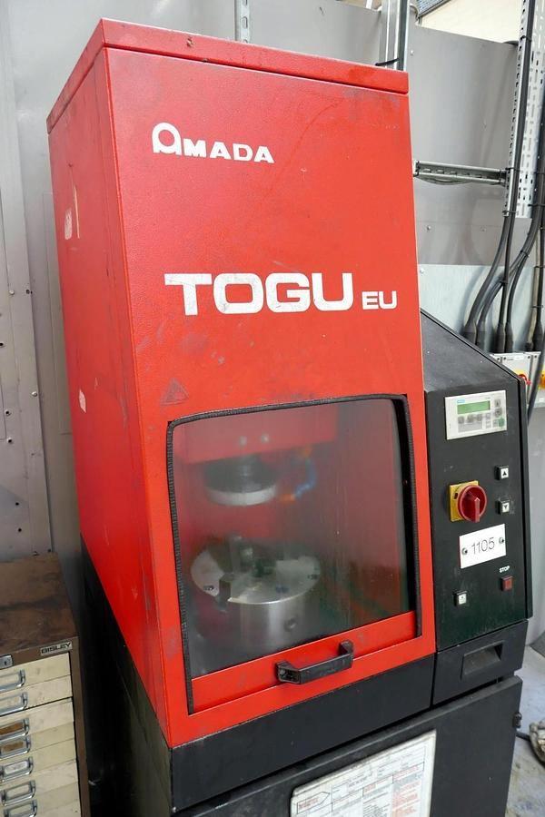 Used Amada Togu-EU Automated Punch Press Tool Grinder