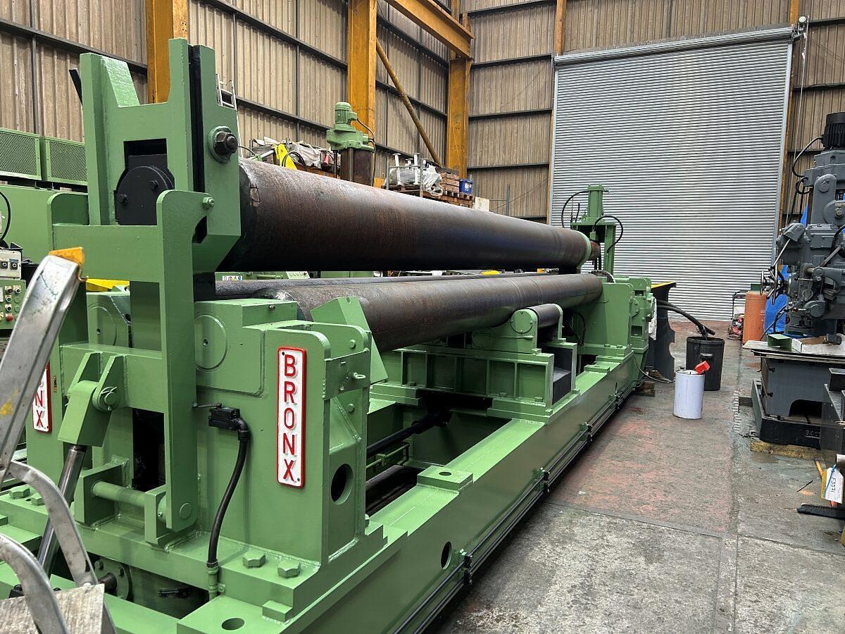 Used Bronx Hydraulic Pyramid Bending Rolls