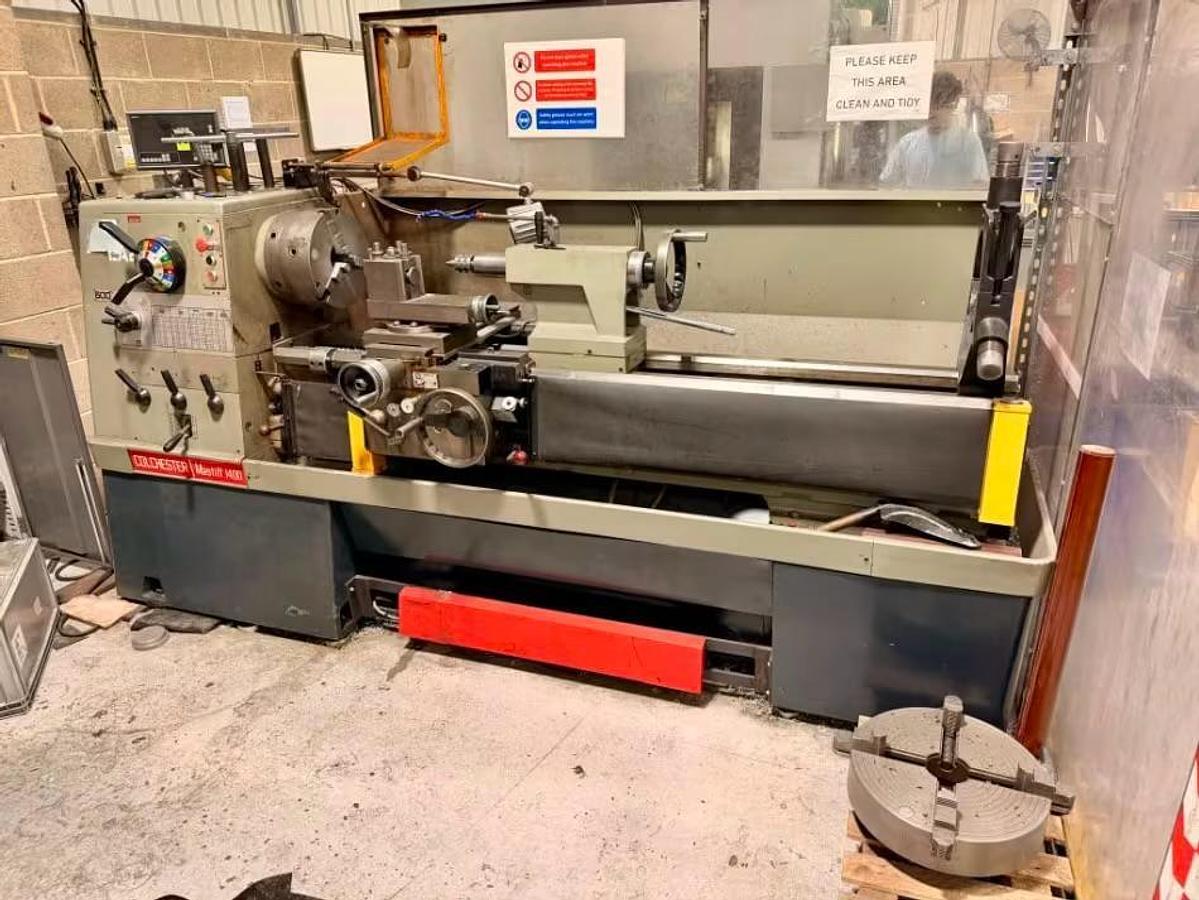 Used Colchester Mastiff 1400 Gap Bed centre Lathe