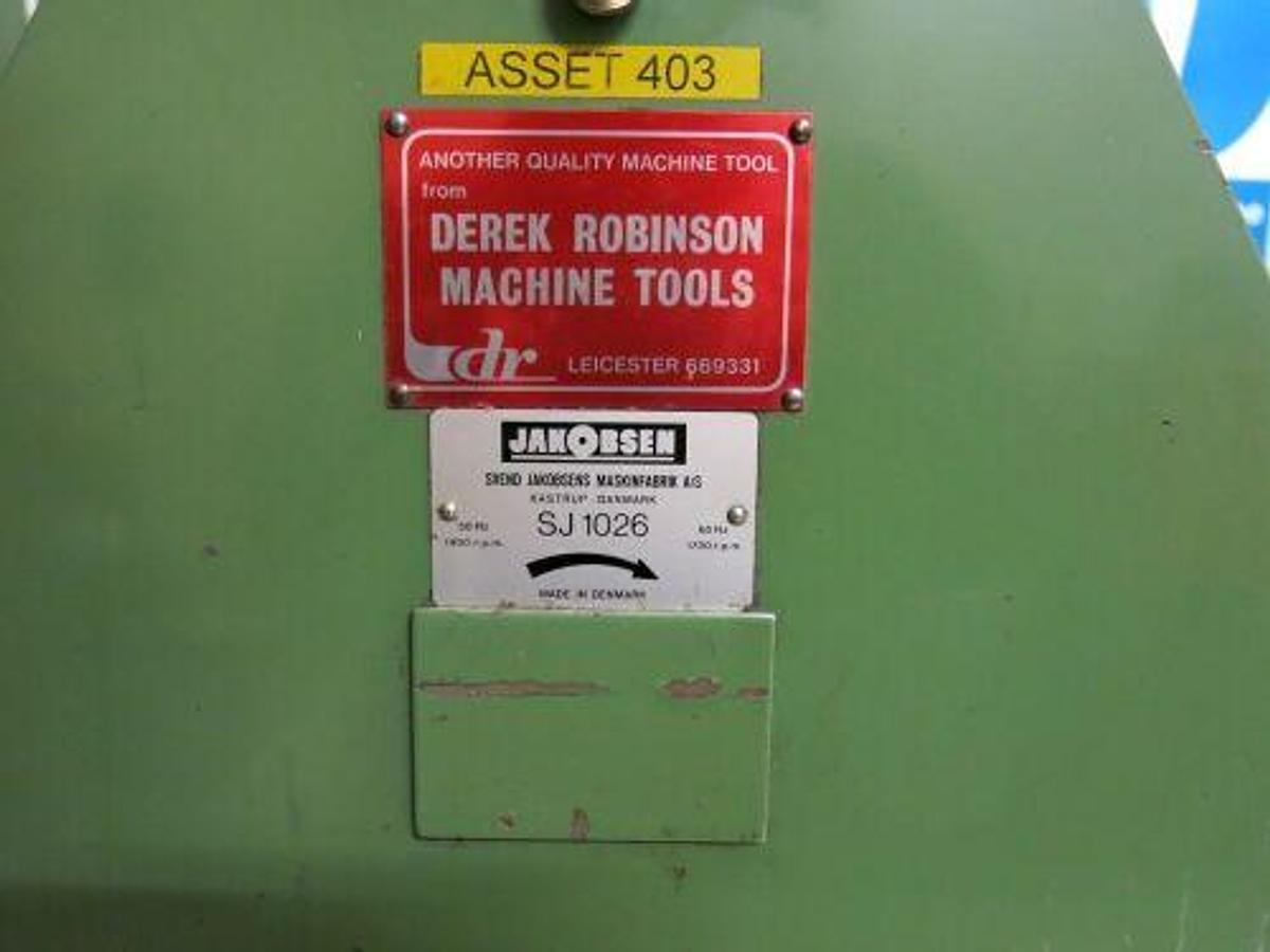 Used Jakobsen SJ1026 Hydraulic Surface Grinder