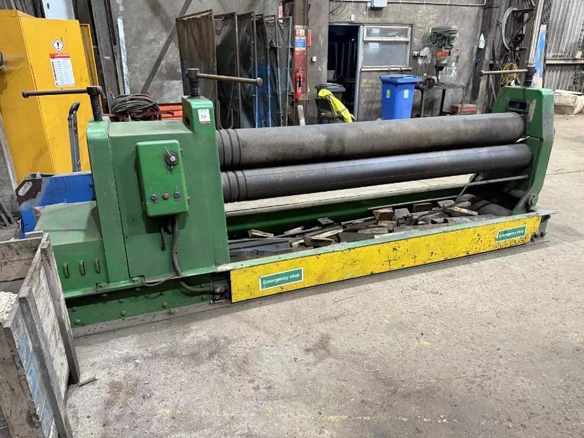 Used Morgan MBR 2500/10 Power Bending Rolls