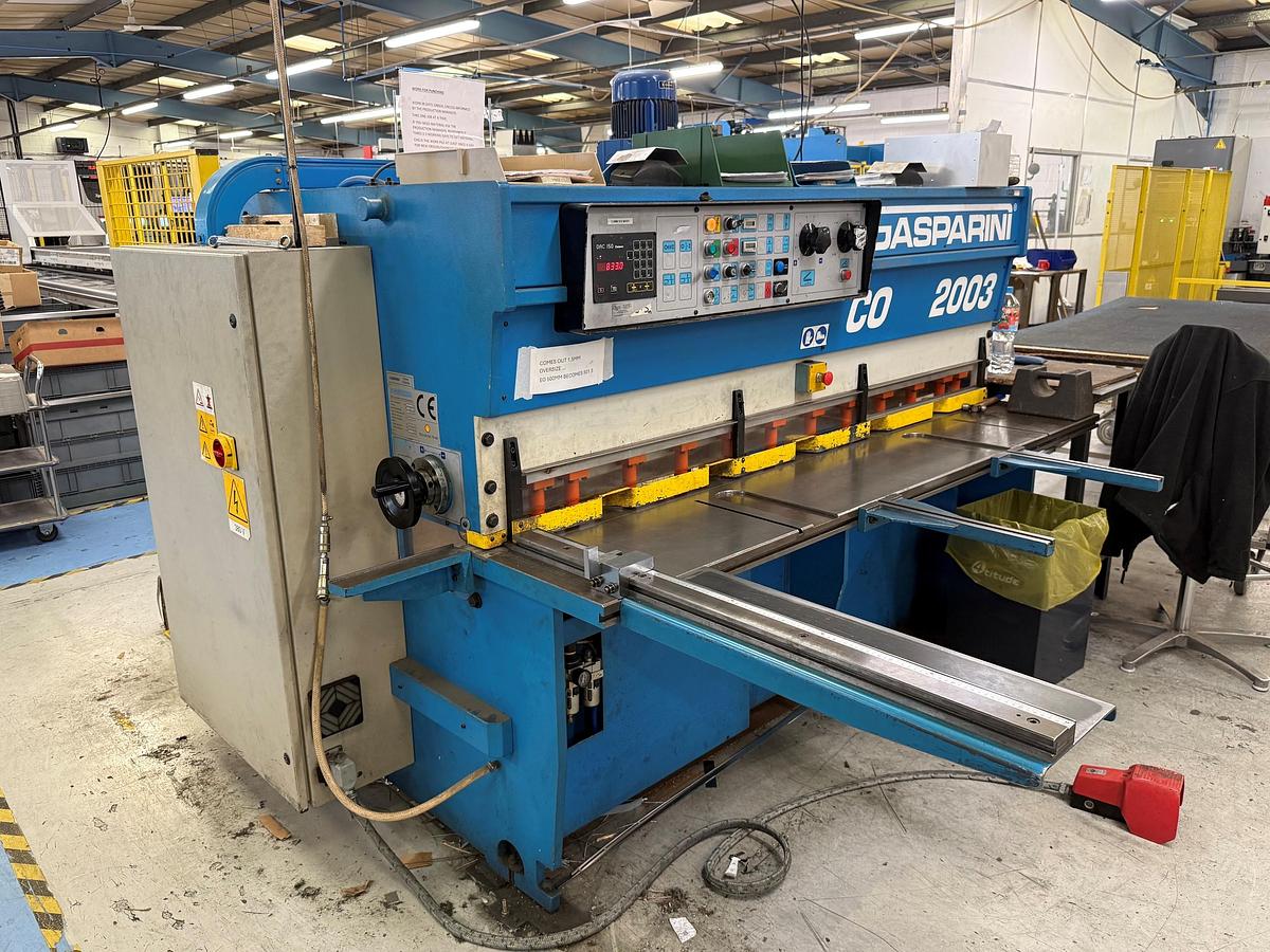 Used Gasparini CO 2003 Hydraulic Shear