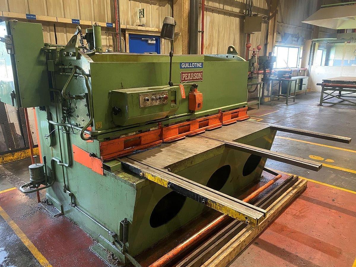 Used Pearson 2000×8 Hydraulic Shear