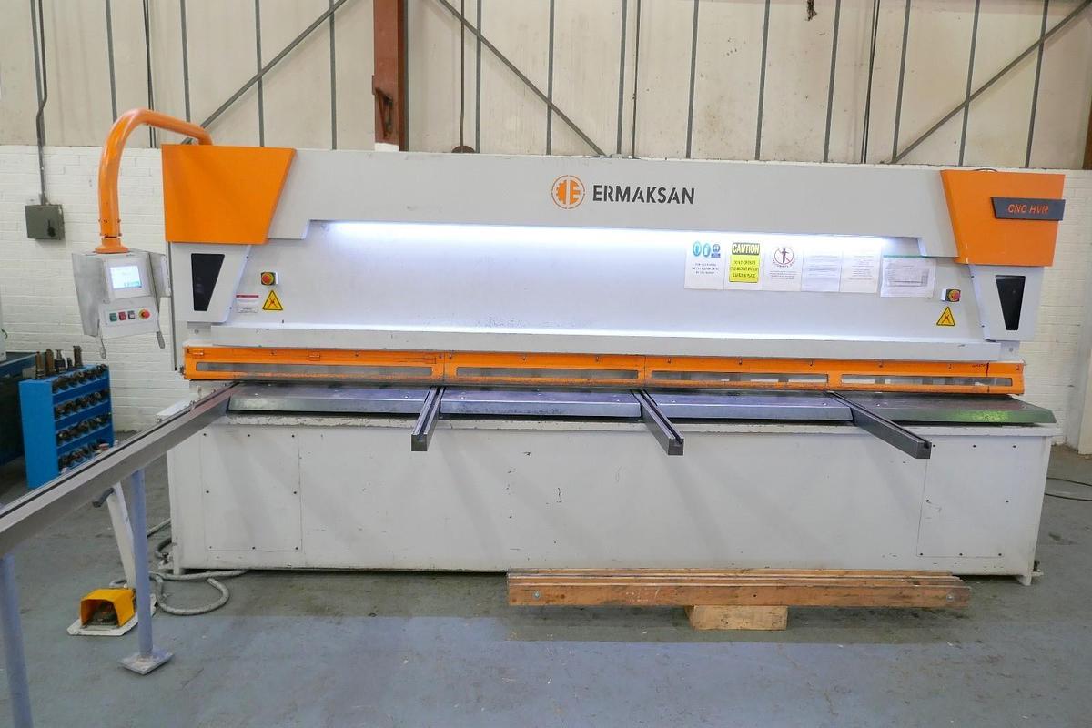 Used Ermaksan CNC HVR 4100-6 Hydraulic Shear