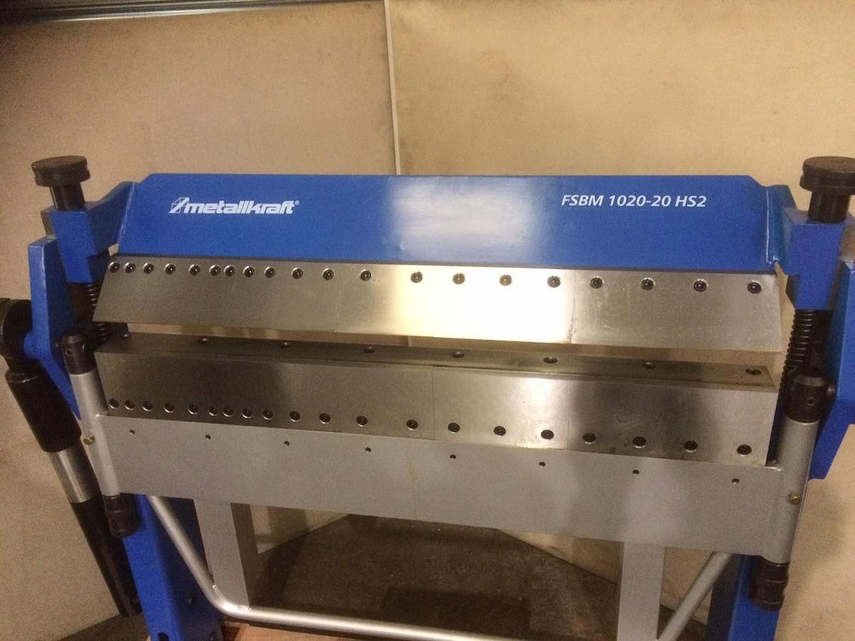 Used FSBM 1020-20 S2 Box & Pan Folder