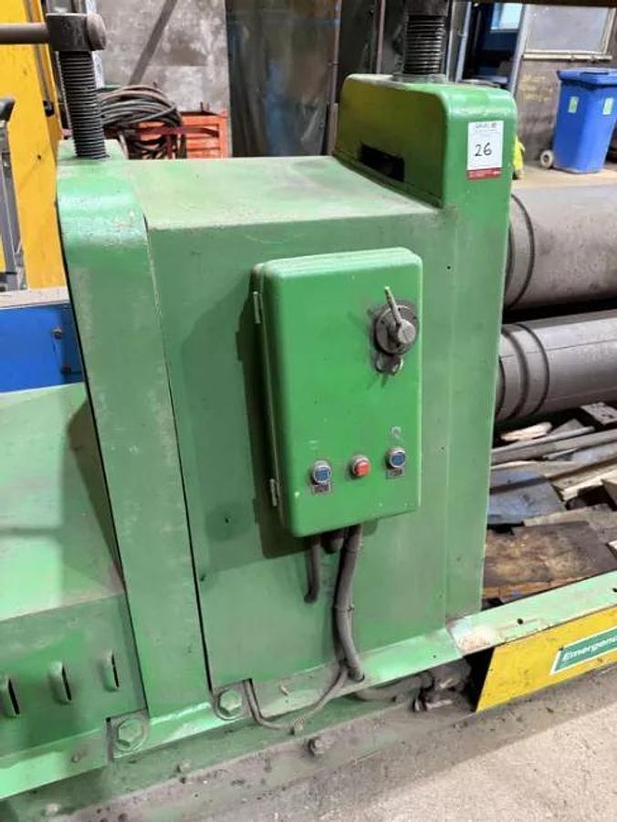 Used Morgan MBR 2500/10 Power Bending Rolls