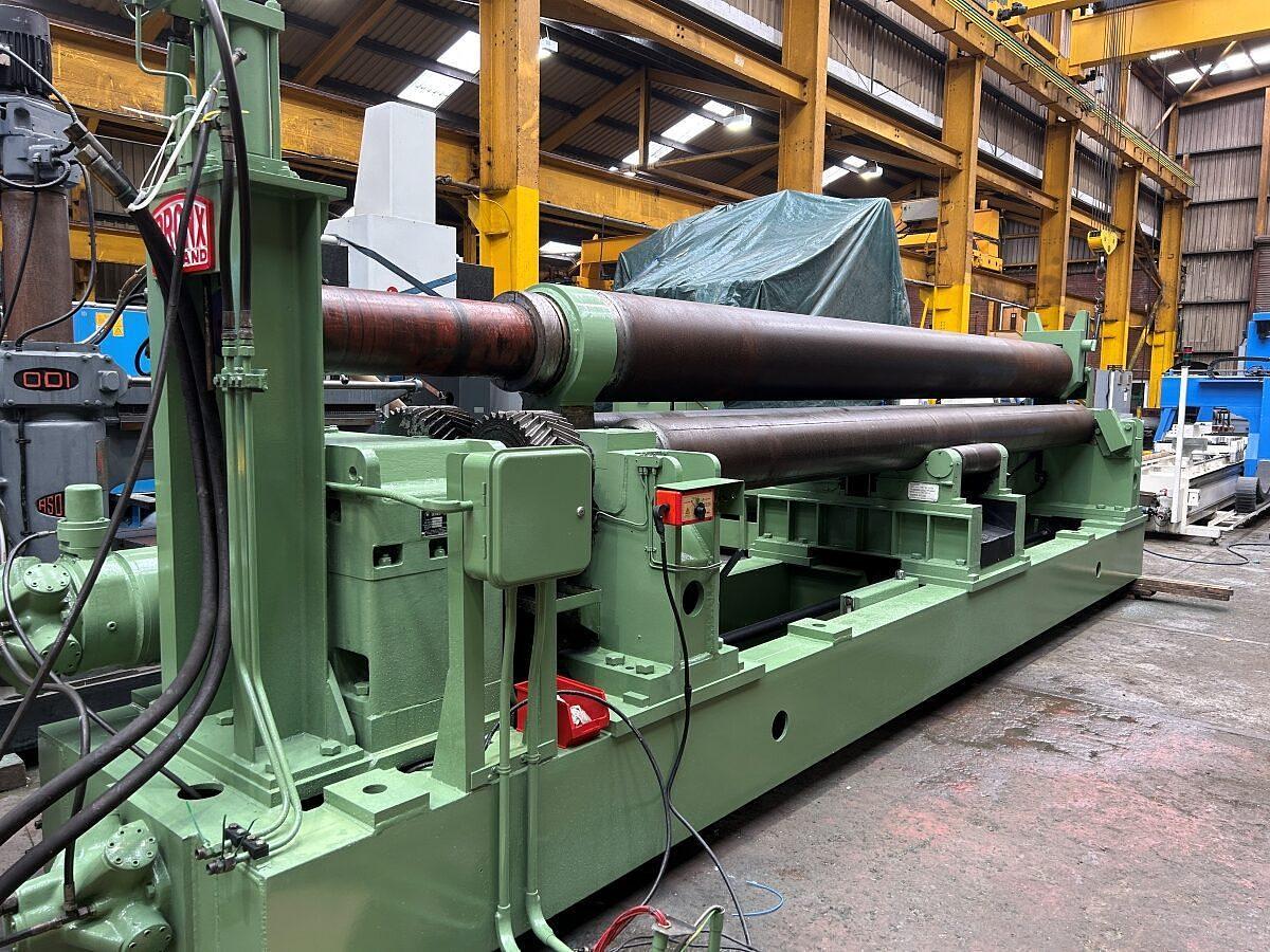 Used Bronx Hydraulic Pyramid Bending Rolls