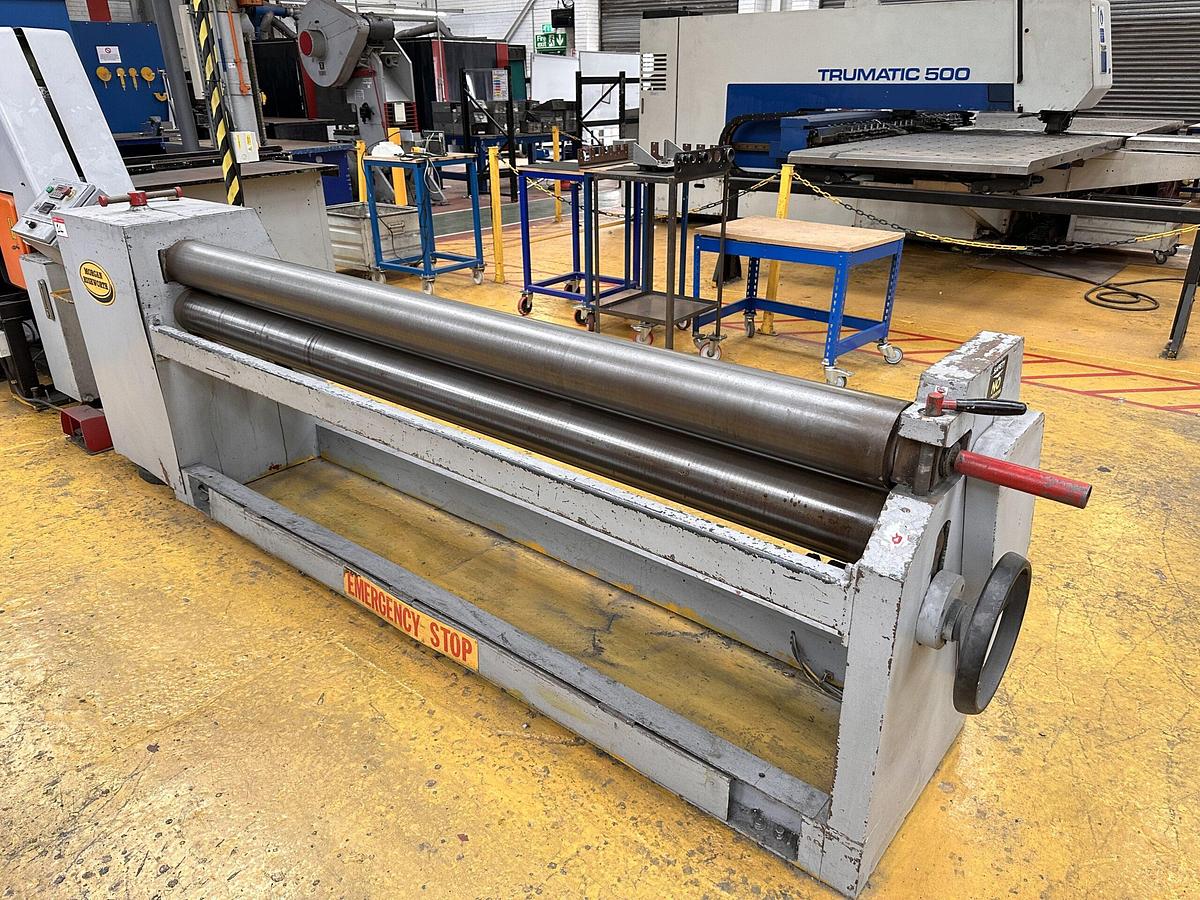 Used Morgan Rushworth PIPR 2600/3.5 Power Initial Pinch Bending Rolls
