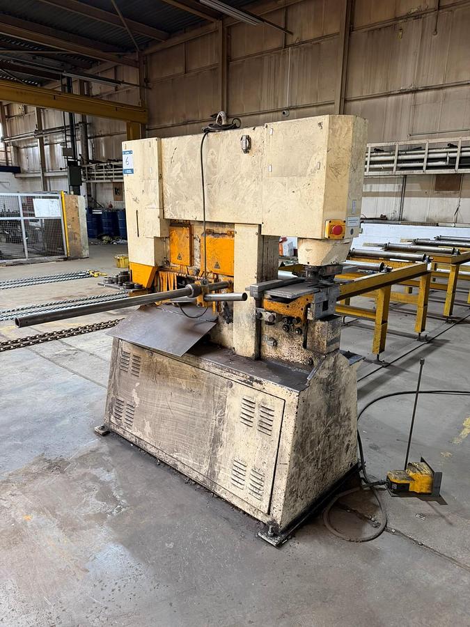 Used Geka Hydracrop 80/A Hydraulic Steelworker