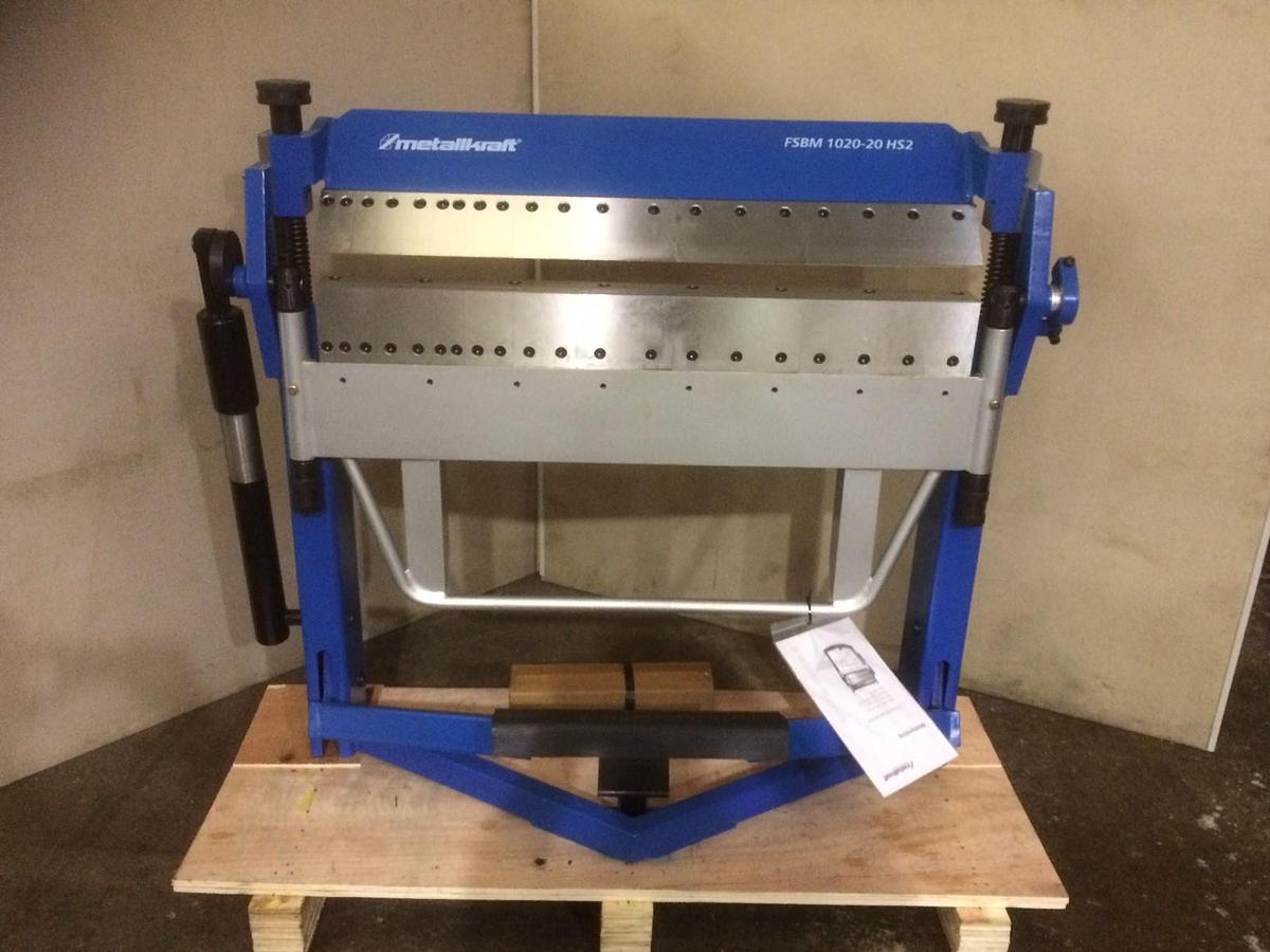 Used FSBM 1020-20 S2 Box & Pan Folder