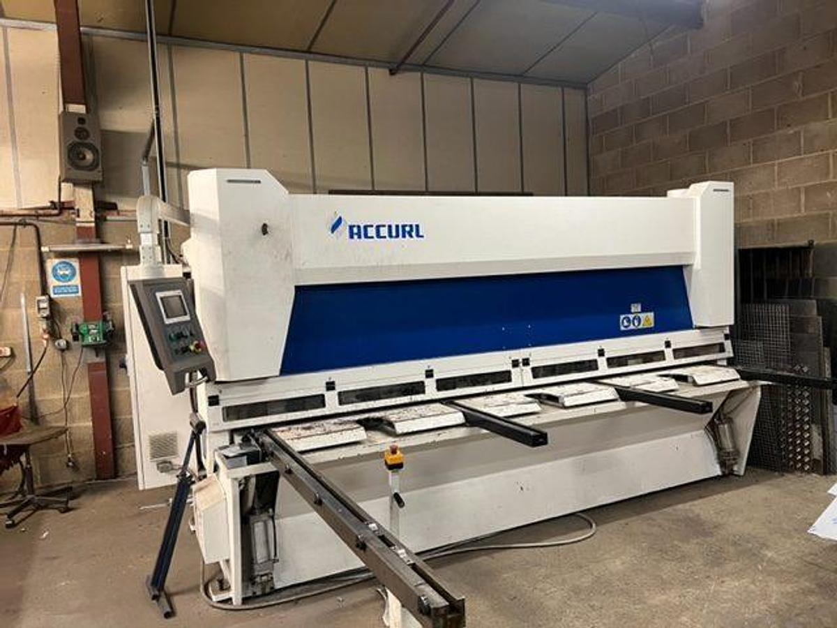 Used Accurl MS8-6×3200 Hydraulic Shear