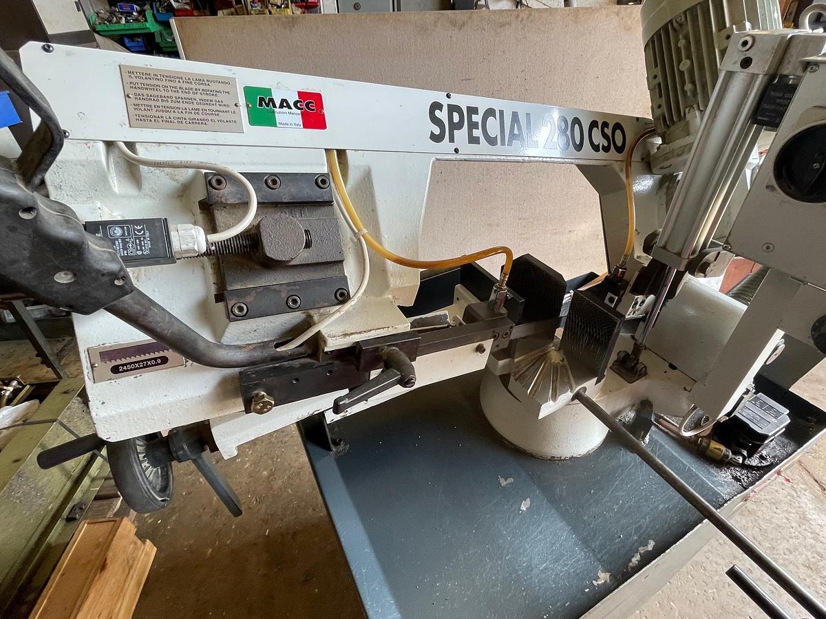 Used Macc Special 280CSO Horizontal Mitre Bandsaw