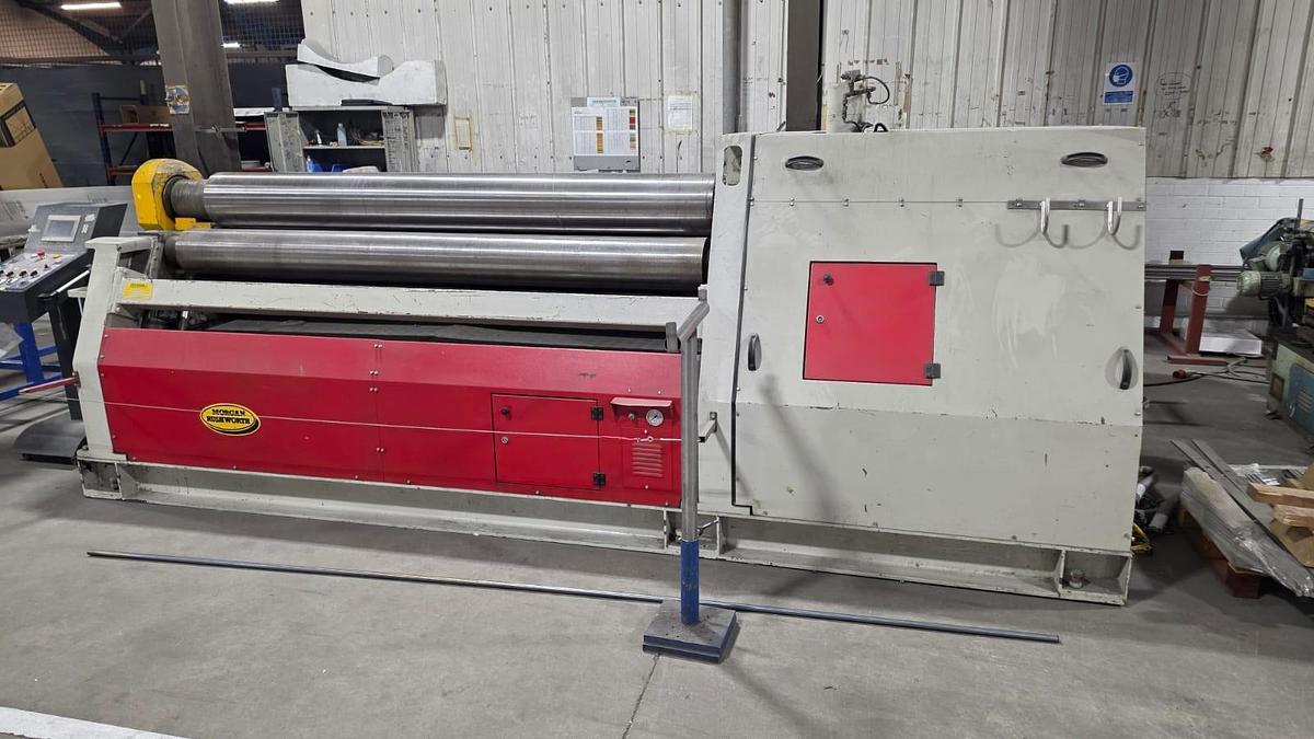Used Morgan Rushworth DPBH-4 2550 280 Hydraulic Double Pinch Bending Rolls