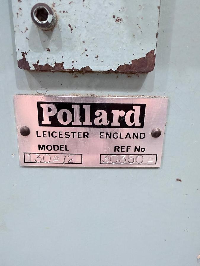 Used Pollard 130A/2 2 Spindle Bank of Drills