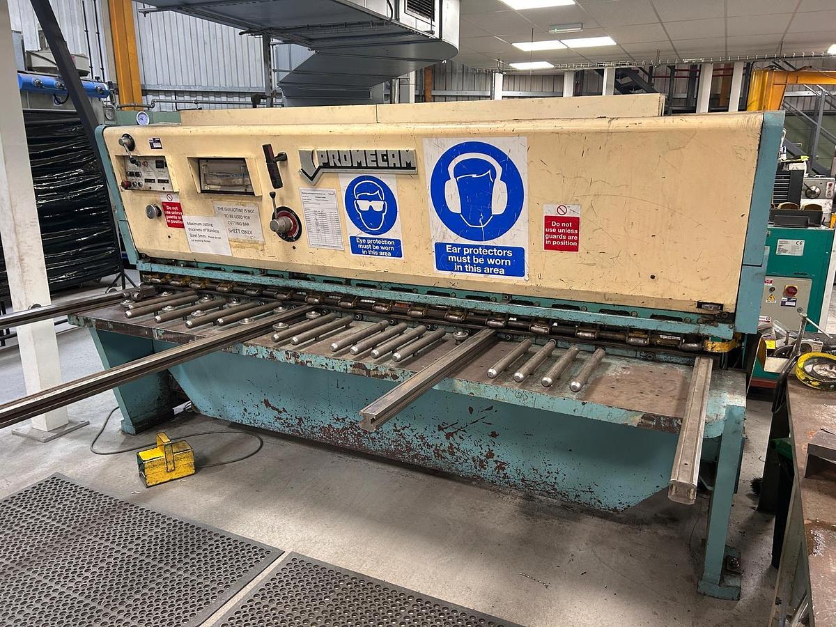 Used Promecam BRG31 A10 Hydraulic Shear