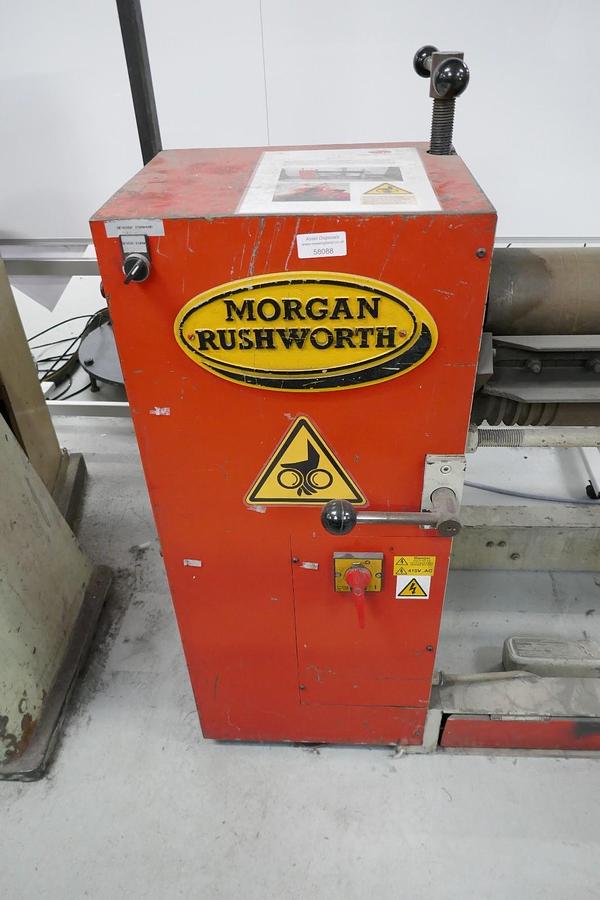 Used Morgan Rushworth TRTS 1300/3.2 Initial Pinch Bending Rolls