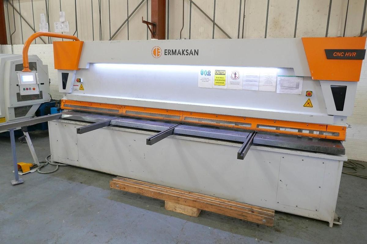 Used Ermaksan CNC HVR 4100-6 Hydraulic Shear