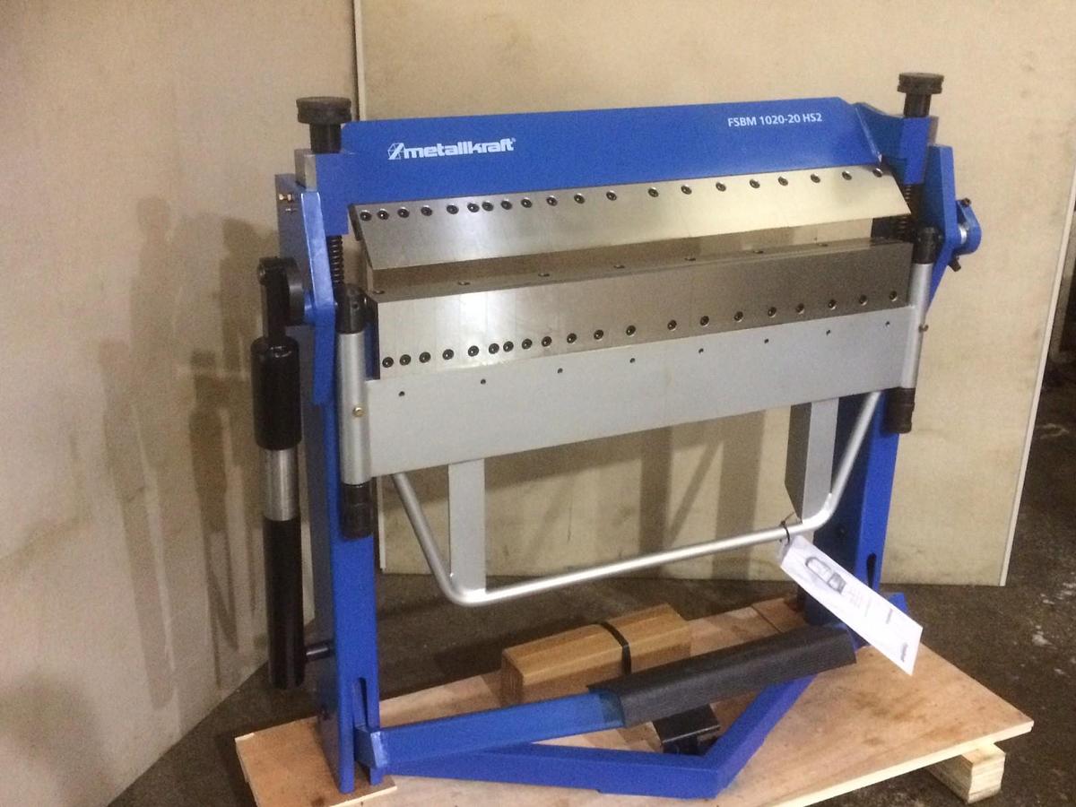 Used FSBM 1020-20 S2 Box & Pan Folder