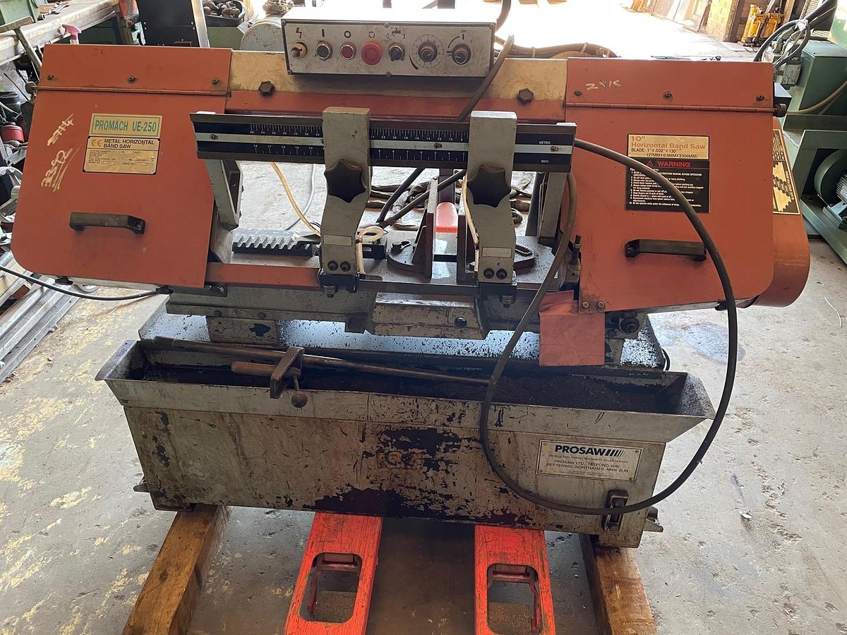 Used Promach UE 250 Horizontal Bandsaw