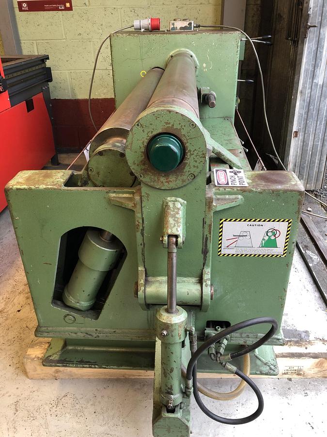Used Roundo PA165 Initial Pinch Power Bending Rolls