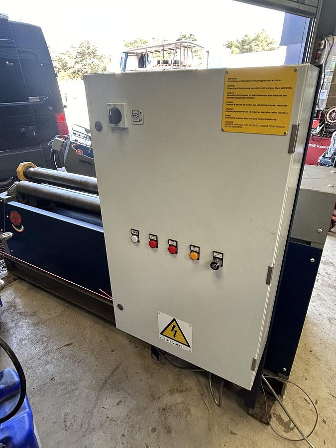 Used MG M1206P CNC 4 Roll Power Bending Rolls