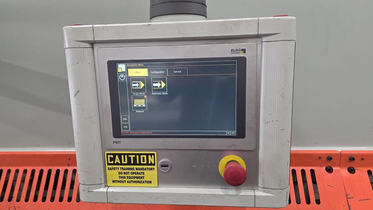 Used LVD MSV 13/31 Hydraulic Shear