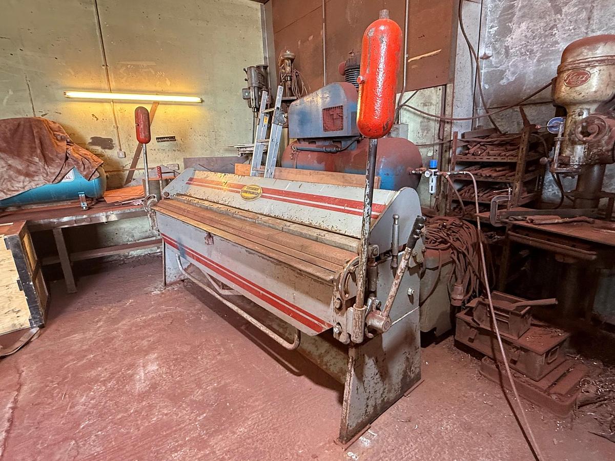 Used Morgan Rushworth BP100/14 Box & Pan Folder