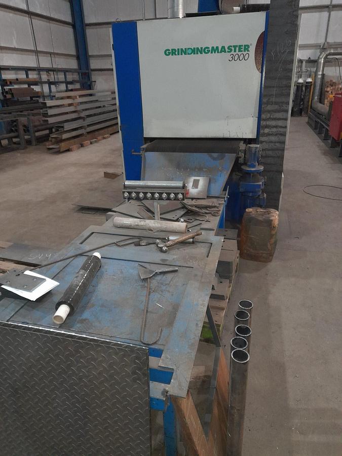 Used Grindingmaster 3000 GR-3302-900 Wide Belt Grinder