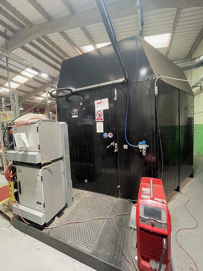 Used ABB Flexarc B Robot Welding Cell