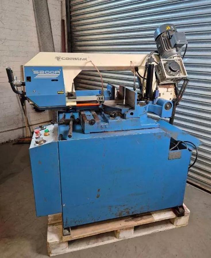 Used Cormak S200R Horizontal Mitre Bandsaw