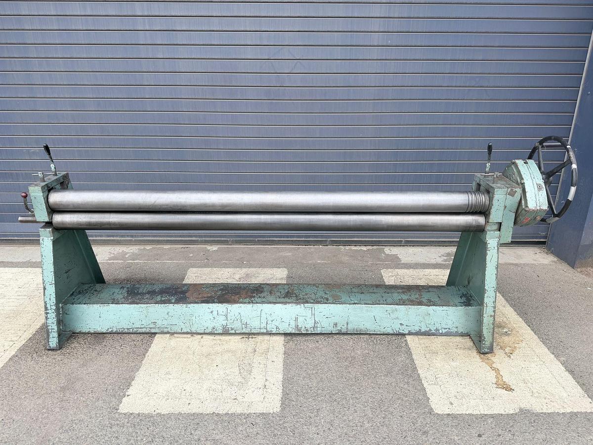 Used A J Morgan Manual Geared Pinch Bending Rolls