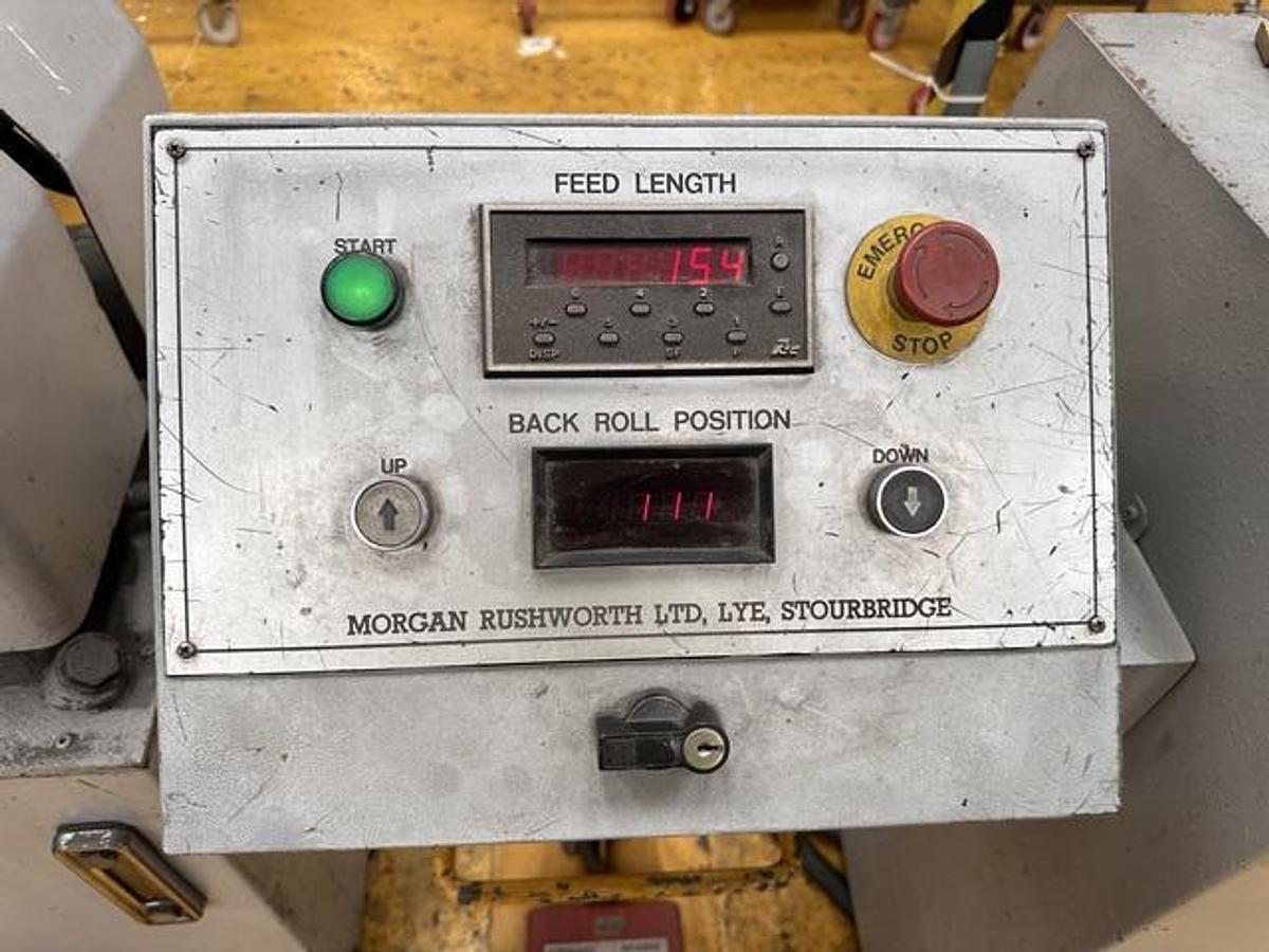 Used Morgan Rushworth PIPR 2600/3.5 Power Initial Pinch Bending Rolls