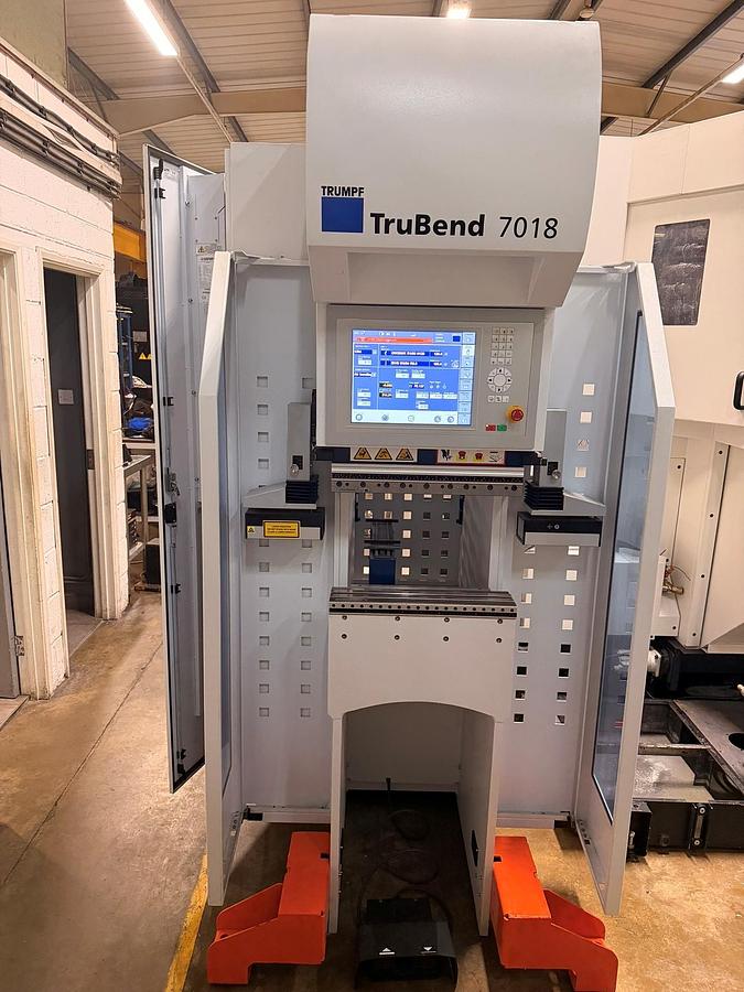 Used Trumpf Trubend 7018 Electromechanical CNC Downstroke Pressbrake