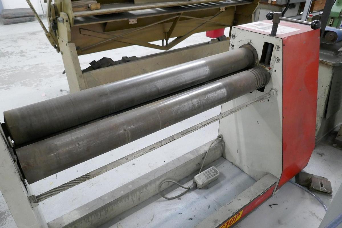 Used Morgan Rushworth TRTS 1300/3.2 Initial Pinch Bending Rolls