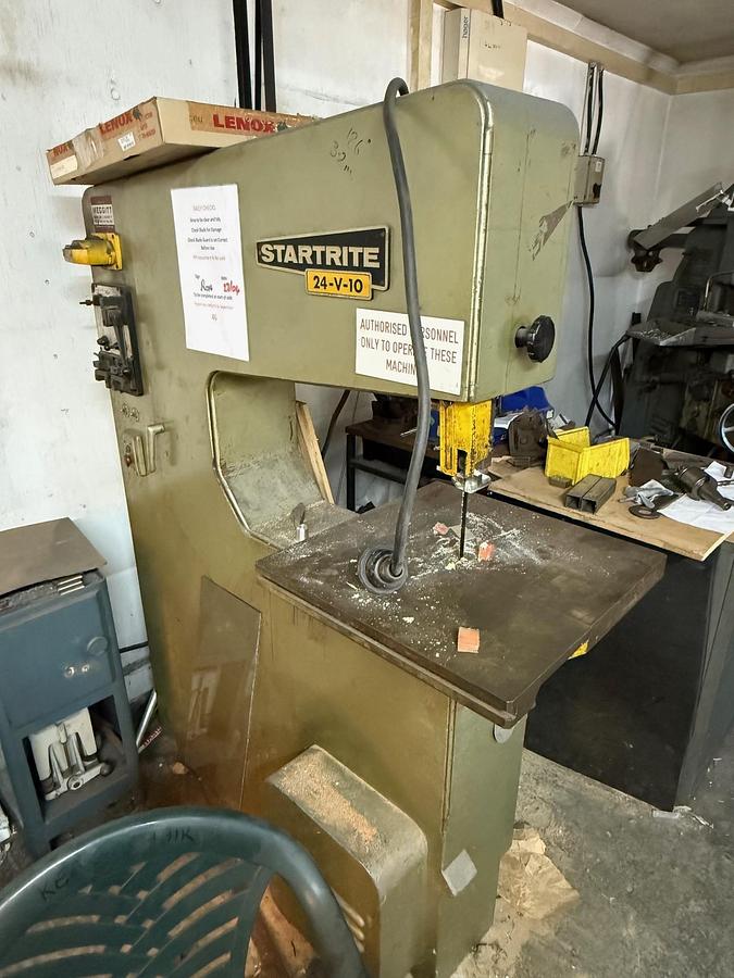 Used Startrite 24-V-10 Vertical Bandsaw