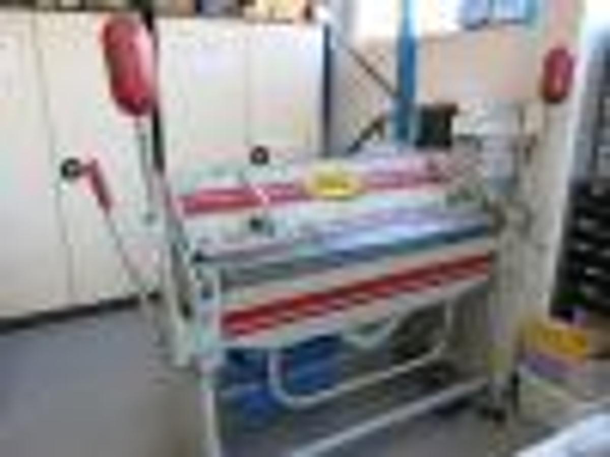 Used Morgan Rushworth BP50/16 Box & Pan Folder