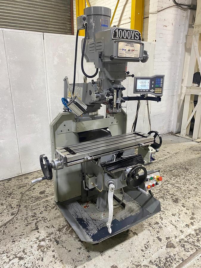 Used Europa 1000VS Turret Mill