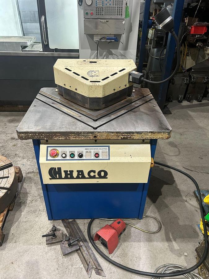 Used Haco Maxi 250/6 Corner Notcher