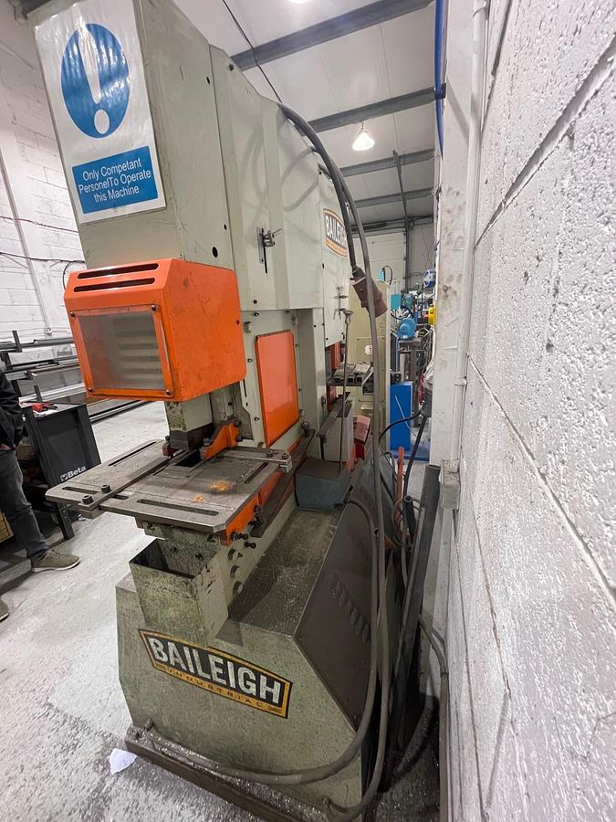 Used Baileigh SW-753 Hydraulic Steelworker