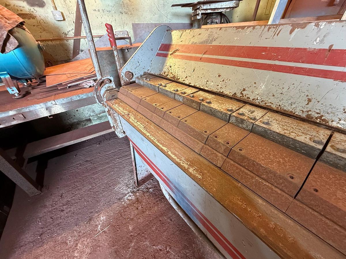 Used Morgan Rushworth BP100/14 Box & Pan Folder