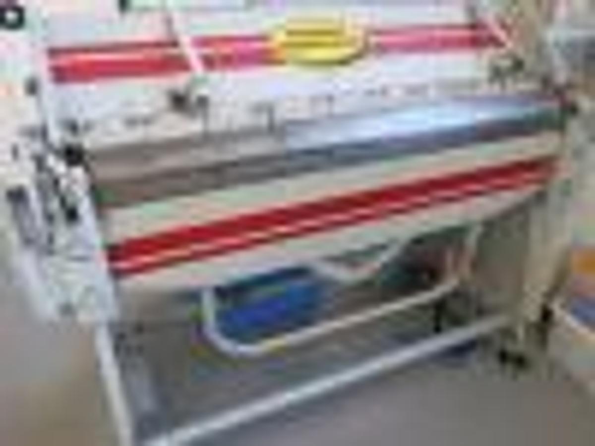 Used Morgan Rushworth BP50/16 Box & Pan Folder